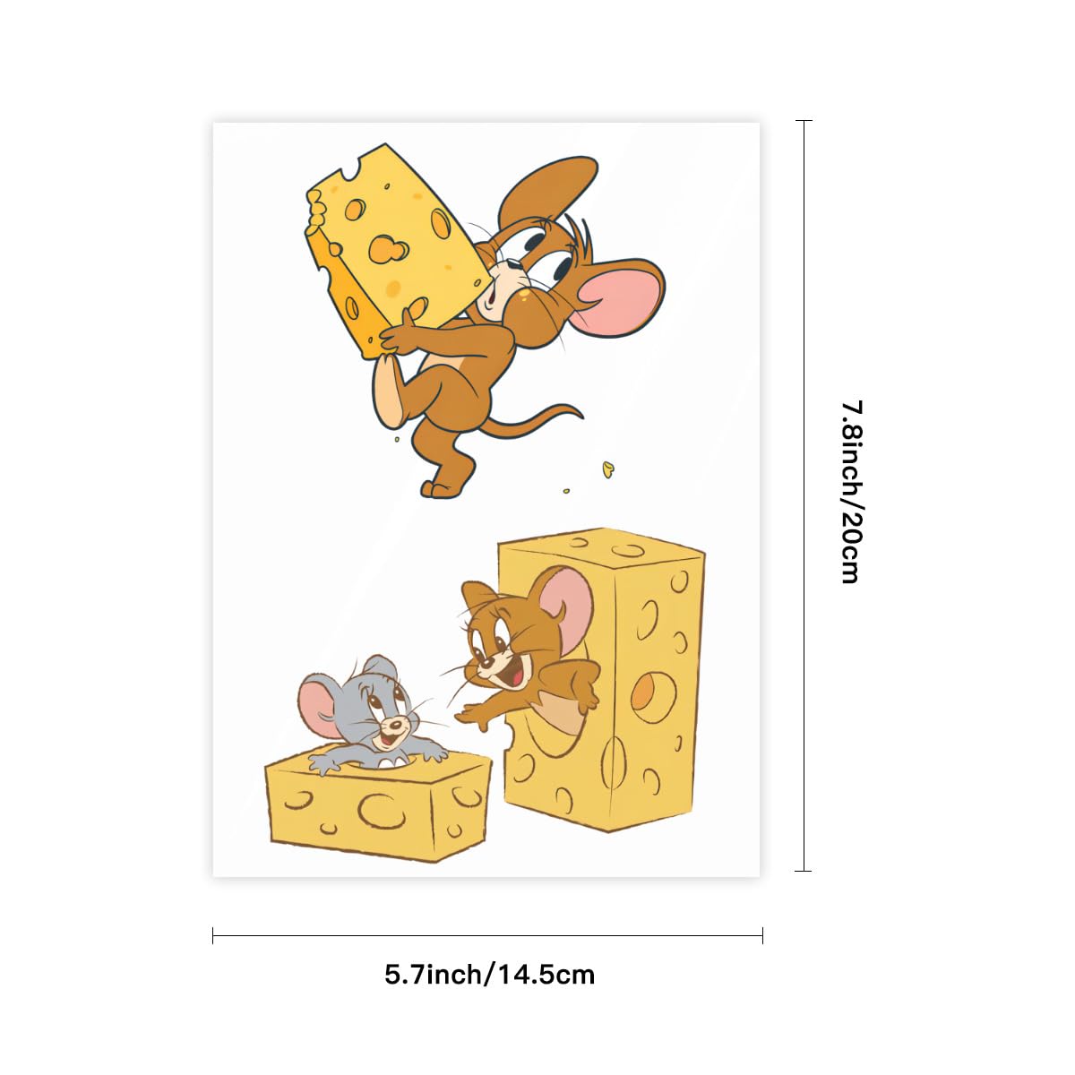 Amazon.co.jp: クリスタルステッカー トムとジェリー タフィー スーツ